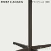 FRITZ HANSEN フリッツ・ハンセン CIRCULAR 円テーブル A622 カフェテーブル 75cm ラミネート天板 カラー：6色 4スターベースカラー：5色 デザイン：アルネ・ヤコブセン 