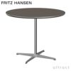 FRITZ HANSEN フリッツ・ハンセン CIRCULAR 円テーブル A623 カフェテーブル 90cm ラミネート天板 カラー：6色 4スターベースカラー：5色 デザイン：アルネ・ヤコブセン 