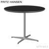 FRITZ HANSEN フリッツ・ハンセン CIRCULAR 円テーブル A623 カフェテーブル 90cm ラミネート天板 カラー：6色 4スターベースカラー：5色 デザイン：アルネ・ヤコブセン 