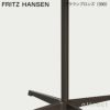 FRITZ HANSEN フリッツ・ハンセン CIRCULAR 円テーブル A623 カフェテーブル 90cm ラミネート天板 カラー：6色 4スターベースカラー：5色 デザイン：アルネ・ヤコブセン 