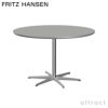  FRITZ HANSEN フリッツ・ハンセン CIRCULAR 円テーブル A825 ダイニングテーブル 120cm ラミネート天板 カラー：6色 6スターベースカラー：5色 デザイン：アルネ・ヤコブセン