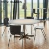  FRITZ HANSEN フリッツ・ハンセン CIRCULAR 円テーブル A825 ダイニングテーブル 120cm ラミネート天板 カラー：6色 6スターベースカラー：5色 デザイン：アルネ・ヤコブセン