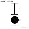 FRITZ HANSEN フリッツ・ハンセン CIRCULAR 円テーブル A922 円形ハイテーブル 75cm