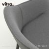 Vitra ヴィトラ Softshell Chair ソフトシェル チェア 4レッグ ベースカラー：ベーシックダーク ファブリック：F30（Plano） デザイン：ロナン & エルワン・ブルレック