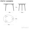  FRITZ HANSEN フリッツ・ハンセン EGG TABLE エッグテーブル FH3603 ダイニングテーブル