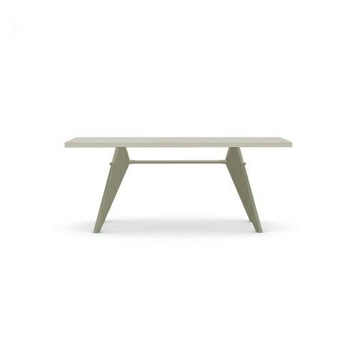 Vitra ヴィトラ EM Table EM テーブル ダイニングテーブル サイズ：4種類 天板：HPL ラミネート 2種類 ベースカラー：7色 デザイン：ジャン・プルーヴェ