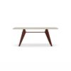 Vitra ヴィトラ EM Table EM テーブル ダイニングテーブル サイズ：4種類 天板：HPL ラミネート 2種類 ベースカラー：7色 デザイン：ジャン・プルーヴェ