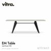 Vitra ヴィトラ EM Table EM テーブル ダイニングテーブル サイズ：4種類 天板：HPL ラミネート 2種類 ベースカラー：7色 デザイン：ジャン・プルーヴェ