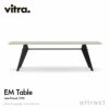 Vitra ヴィトラ EM Table EM テーブル ダイニングテーブル サイズ：4種類 天板：HPL ラミネート 2種類 ベースカラー：7色 デザイン：ジャン・プルーヴェ