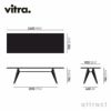 Vitra ヴィトラ EM Table EM テーブル ダイニングテーブル サイズ：4種類 天板：HPL ラミネート 2種類 ベースカラー：7色 デザイン：ジャン・プルーヴェ