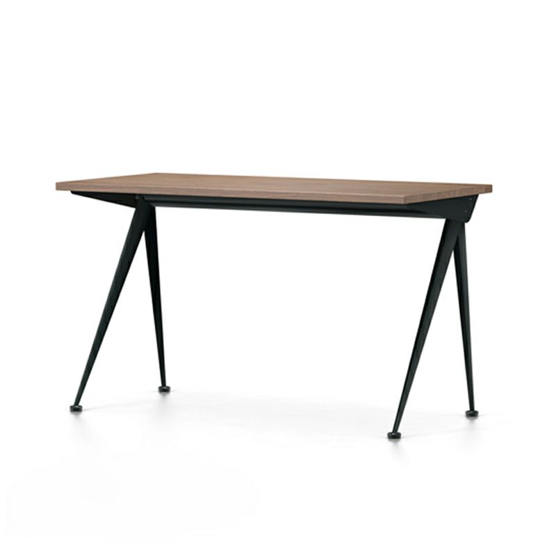 Vitra ヴィトラ Compas Direction コンパス ディレクション テーブル デスク 天板：ウッド 3種類 ベースカラー：7色 デザイン：ジャン・プルーヴェ