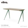 Vitra ヴィトラ Compas Direction コンパス ディレクション テーブル デスク 天板：ウッド 3種類 ベースカラー：7色 デザイン：ジャン・プルーヴェ