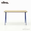 Vitra ヴィトラ Compas Direction コンパス ディレクション テーブル デスク 天板：ウッド 3種類 ベースカラー：7色 デザイン：ジャン・プルーヴェ