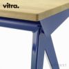 Vitra ヴィトラ Compas Direction コンパス ディレクション テーブル デスク 天板：ウッド 3種類 ベースカラー：7色 デザイン：ジャン・プルーヴェ