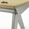 Vitra ヴィトラ Compas Direction コンパス ディレクション テーブル デスク 天板：ウッド 3種類 ベースカラー：7色 デザイン：ジャン・プルーヴェ