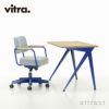 Vitra ヴィトラ Compas Direction コンパス ディレクション テーブル デスク 天板：ウッド 3種類 ベースカラー：7色 デザイン：ジャン・プルーヴェ