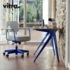 Vitra ヴィトラ Compas Direction コンパス ディレクション テーブル デスク 天板：ウッド 3種類 ベースカラー：7色 デザイン：ジャン・プルーヴェ