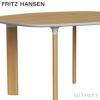  FRITZ HANSEN フリッツ・ハンセン ANALOG アナログテーブル JH43 ダイニングテーブル 105×130cm 無垢材ベース カラー：4色 デザイン：ハイメ・アジョン 