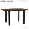  FRITZ HANSEN フリッツ・ハンセン ANALOG アナログテーブル JH43 ダイニングテーブル 105×130cm 無垢材ベース カラー：4色 デザイン：ハイメ・アジョン 