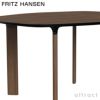  FRITZ HANSEN フリッツ・ハンセン ANALOG アナログテーブル JH43 ダイニングテーブル 105×130cm 無垢材ベース カラー：4色 デザイン：ハイメ・アジョン 