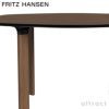  FRITZ HANSEN フリッツ・ハンセン ANALOG アナログテーブル JH43 ダイニングテーブル 105×130cm 無垢材ベース カラー：4色 デザイン：ハイメ・アジョン 