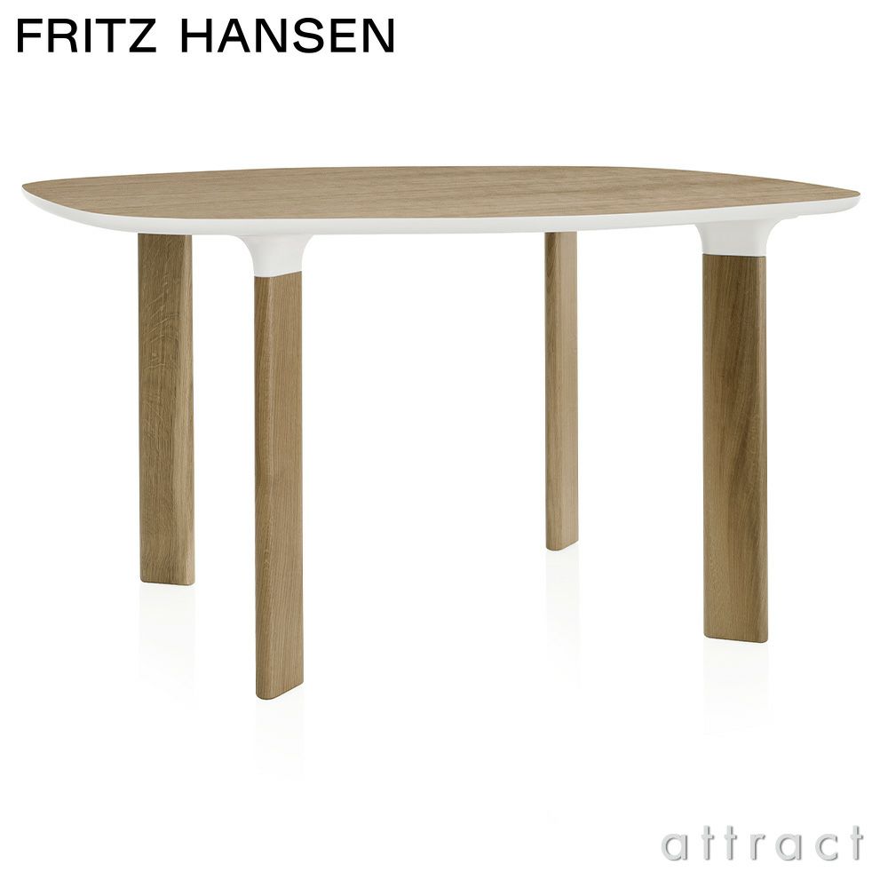  FRITZ HANSEN フリッツ・ハンセン ANALOG アナログテーブル JH43 ダイニングテーブル 105×130cm 無垢材ベース カラー：4色 デザイン：ハイメ・アジョン 