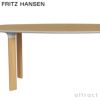 FRITZ HANSEN フリッツ・ハンセン ANALOG アナログテーブル JH63 ダイニングテーブル 105×185cm 無垢材ベース カラー：4色 デザイン：ハイメ・アジョン