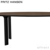 FRITZ HANSEN フリッツ・ハンセン ANALOG アナログテーブル JH63 ダイニングテーブル 105×185cm 無垢材ベース カラー：4色 デザイン：ハイメ・アジョン