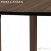 FRITZ HANSEN フリッツ・ハンセン ANALOG アナログテーブル JH63 ダイニングテーブル 105×185cm 無垢材ベース カラー：4色 デザイン：ハイメ・アジョン