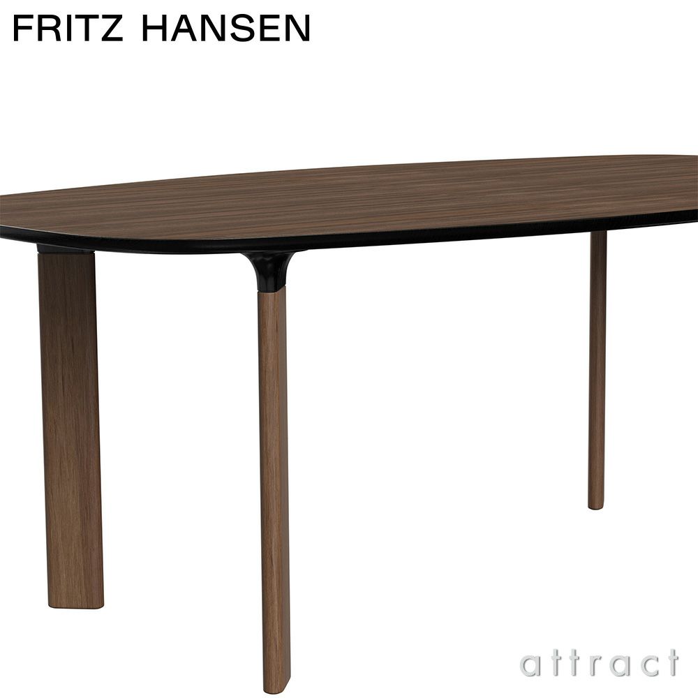 FRITZ HANSEN フリッツ・ハンセン ANALOG アナログテーブル JH63 ダイニングテーブル 105×185cm 無垢材ベース カラー：4色 デザイン：ハイメ・アジョン