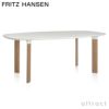 FRITZ HANSEN フリッツ・ハンセン ANALOG アナログテーブル JH63 ダイニングテーブル 105×185cm 無垢材ベース カラー：4色 デザイン：ハイメ・アジョン