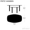 FRITZ HANSEN フリッツ・ハンセン ANALOG アナログテーブル JH63 ダイニングテーブル 105×185cm 無垢材ベース カラー：4色 デザイン：ハイメ・アジョン