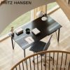 FRITZ HANSEN フリッツ・ハンセン FH3605 デスク テーブル 天板カラー：2色 ベースカラー：2色 デザイン：アルネ・ヤコブセン 