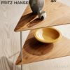  FRITZ HANSEN フリッツ・ハンセン AJ TROLLEY AJトロリー 840410 サイドテーブル キャスター付き カラー：ブラックカラードアッシュ デザイン：アルネ・ヤコブセン