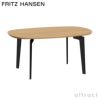 FRITZ HANSEN フリッツ・ハンセン JOIN ジョインテーブル FH21 コーヒーテーブル 楕円形 47×76cm 無垢材 カラー：2色