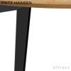 FRITZ HANSEN フリッツ・ハンセン JOIN ジョインテーブル FH21 コーヒーテーブル 楕円形 47×76cm 無垢材 カラー：2色