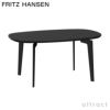 FRITZ HANSEN フリッツ・ハンセン JOIN ジョインテーブル FH21 コーヒーテーブル 楕円形 47×76cm 無垢材 カラー：2色