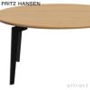 FRITZ HANSEN フリッツ・ハンセン JOIN ジョインテーブル FH41 コーヒーテーブル 円形 80cm 無垢材 カラー：2色