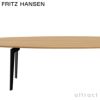 FRITZ HANSEN フリッツ・ハンセン JOIN ジョインテーブル FH61 コーヒーテーブル 楕円形 50×130cm 無垢材 カラー：2色