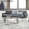 FRITZ HANSEN フリッツ・ハンセン JOIN ジョインテーブル FH61 コーヒーテーブル 楕円形 50×130cm 無垢材 カラー：2色