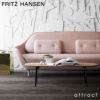 FRITZ HANSEN フリッツ・ハンセン JOIN ジョインテーブル FH61 コーヒーテーブル 楕円形 50×130cm 無垢材 カラー：2色