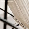 FRITZ HANSEN フリッツ・ハンセン PK4 ラウンジチェア ナイロン芯入り麻ひも カラー：3色 デザイン：ポール・ケアホルム ※シートクッション別売り