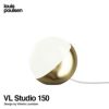 ルイスポールセン Louis Poulsen VL Studio Φ150 ラジオハウス VL ステュディオ テーブル フロアライト カラー：ブラス（無塗装） デザイン：ヴィルヘルム・ラウリッツェン