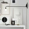 Vitra ヴィトラ Petite Potence プティットポタンス プチポテンス ウォールランプ カラー：4色 W1040mm デザイン：ジャン・プルーヴェ