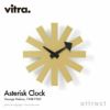 Vitra ヴィトラ Asterisk Clock アスタリスククロック Wall Clock ウォールクロック 掛け時計 カラー：2色 デザイン：ジョージ・ネルソン