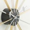 Vitra ヴィトラ Star Clock スタークロック Wall Clock ウォールクロック カラー：クローム×ブラス デザイン：ジョージ・ネルソン