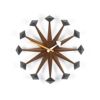 Vitra ヴィトラ Polygon Clock ポリゴンクロック Wall Clock ウォールクロック カラー：ウォルナット デザイン：ジョージ・ネルソン