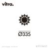 Vitra ヴィトラ Diamond Markers Clock ダイヤモンド マーカー クロック Wall Clock ウォールクロック 掛け時計 Φ335mm カラー：ホワイト デザイン：ジョージ・ネルソン