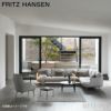 FRITZ HANSEN フリッツ・ハンセン PK33 スツール オーラレザー カラー：4色 マットクローム・スプリングスチールベース デザイン：ポール・ケアホルム