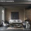 FRITZ HANSEN フリッツ・ハンセン PK33 スツール オーラレザー カラー：4色 マットクローム・スプリングスチールベース デザイン：ポール・ケアホルム